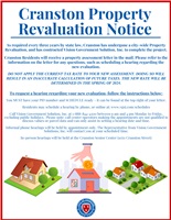 Cranston Property Revaluation Update, Info For Scheduling a Hearing 